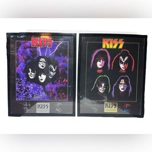KISS Commemorative Edition Poster 1978 Solo Album & No. 2 Alive Worldwide ‘96/97